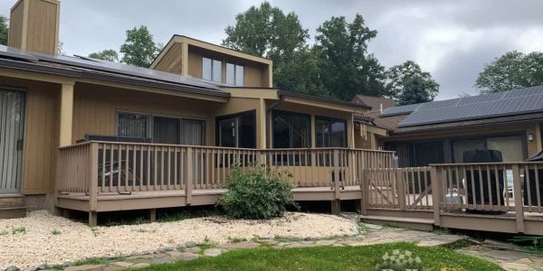 After: Three-season room